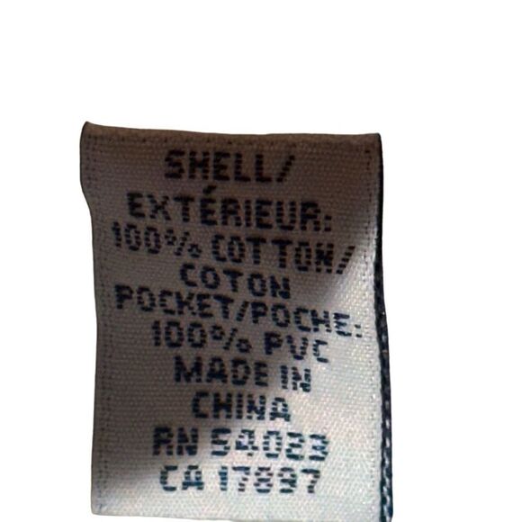 *NEW* Old Navy Cream Blue Geometric Print Hanging Organizer - Picture 8 of 8